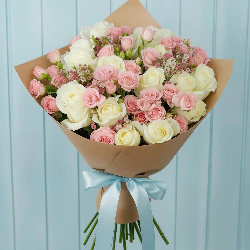 Букет цветов из: Розы в Калаче-на-Дону