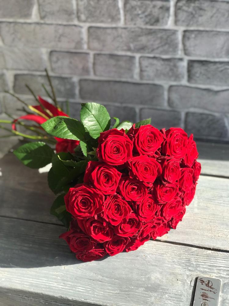 Букет Красные розы Фридом в Калаче-на-Дону
