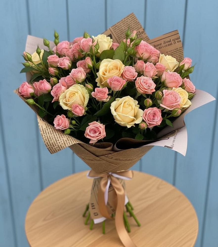 Букет цветов из: Розы в Калаче-на-Дону