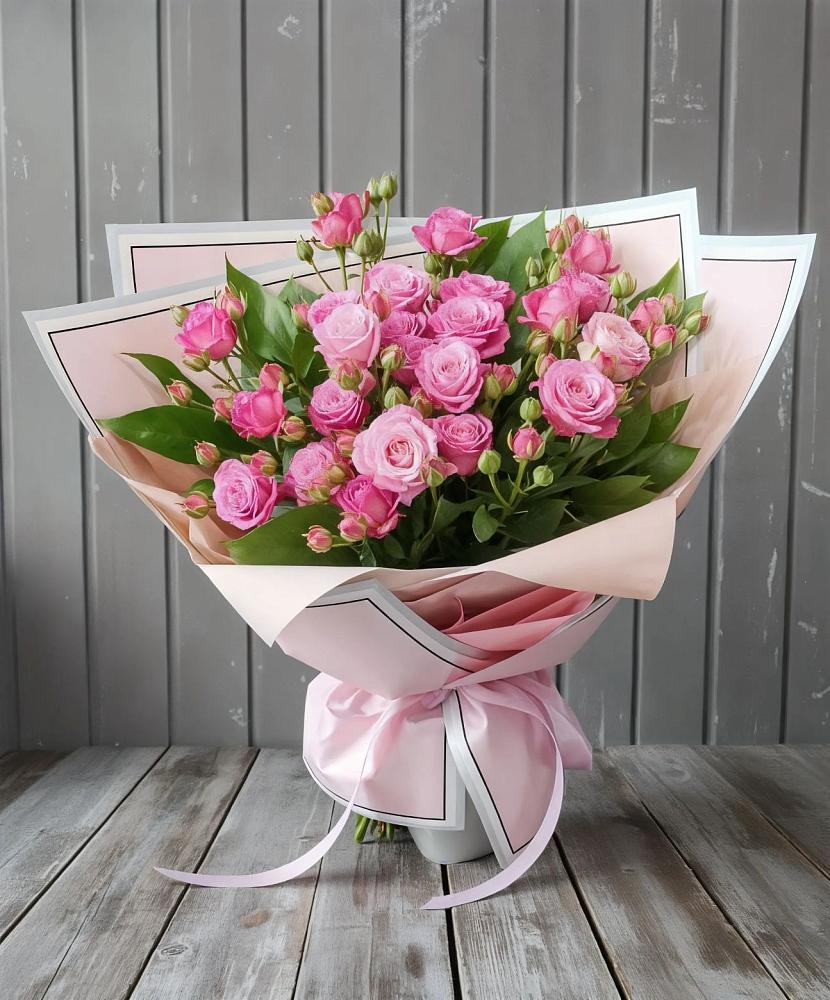 Букет Розовый кустик в Калаче-на-Дону