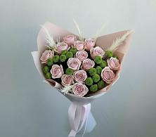 Букет цветов из:  Розы и Хризантемы в Калаче-на-Дону