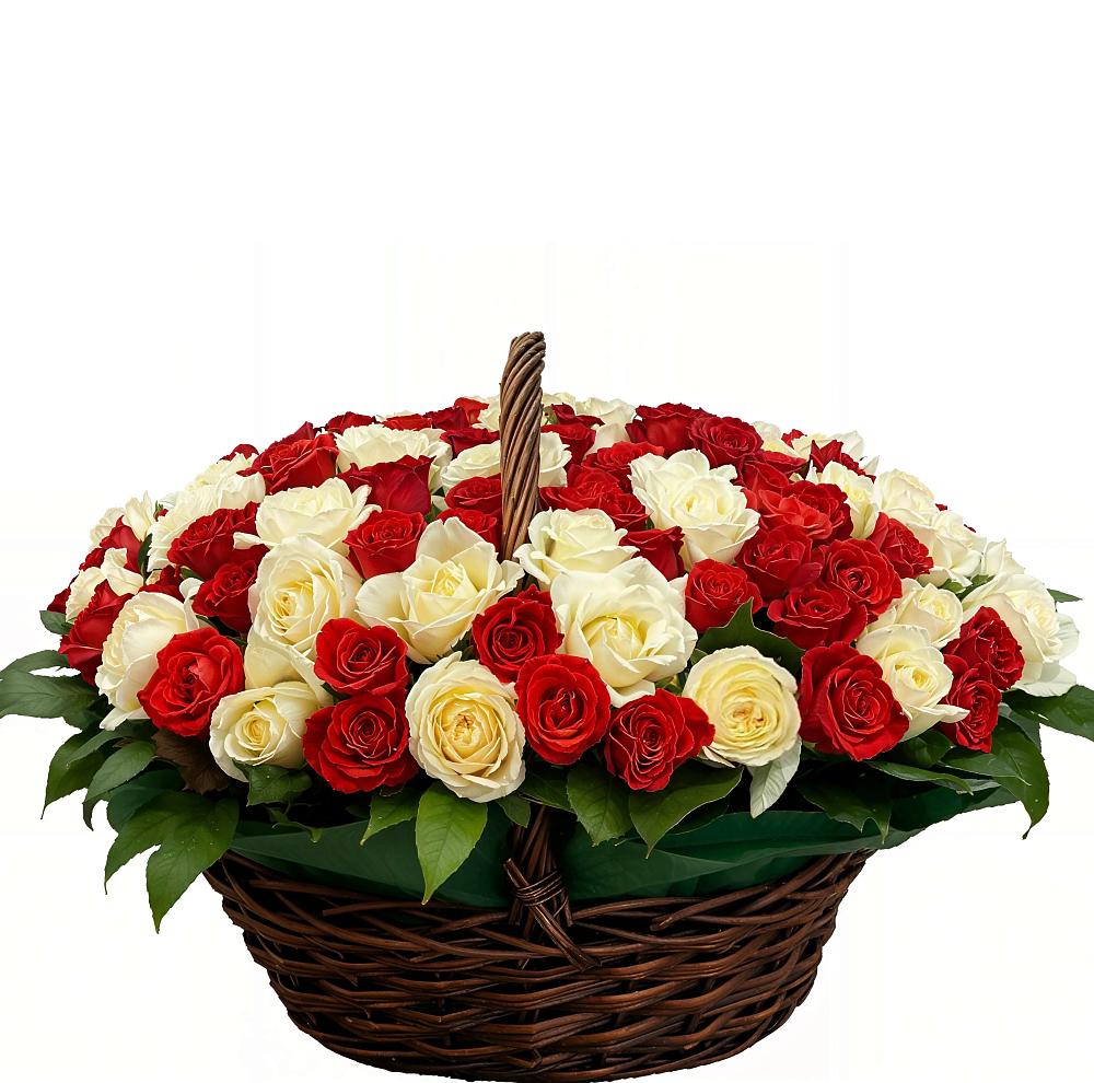 Премиум букет из: Розы в Калаче-на-Дону